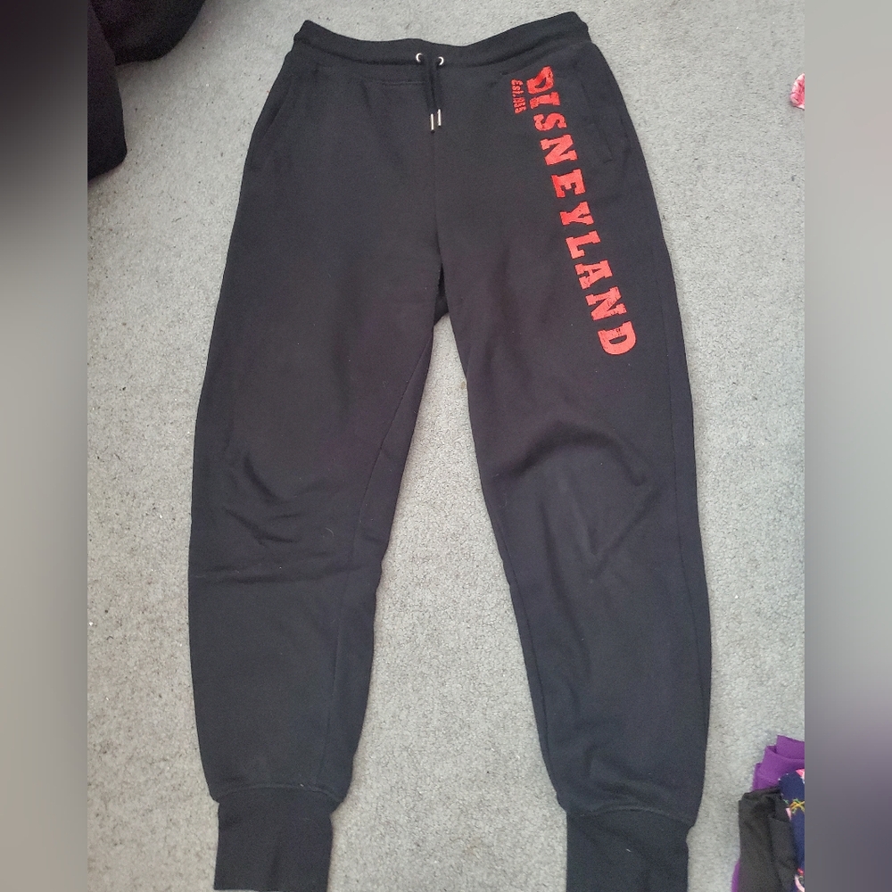 Disneyland Resort Black Joggers